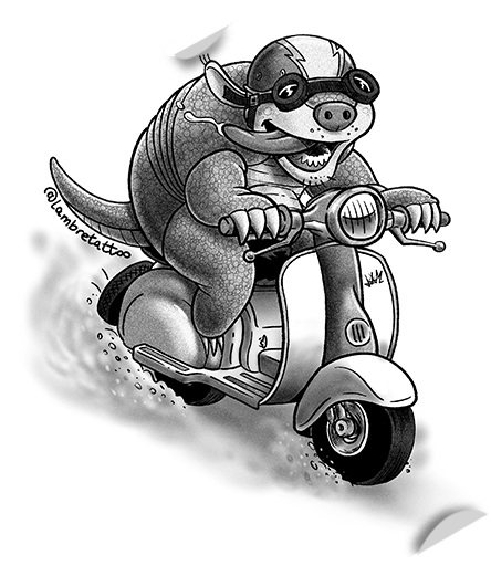 Mascote Tatu